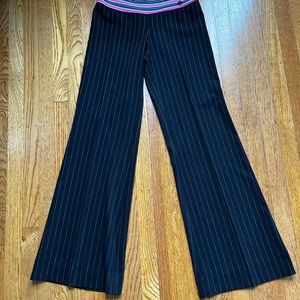 T-Bags pinstripe pants size S